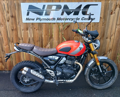 2025: Triumph Scrambler 400 X